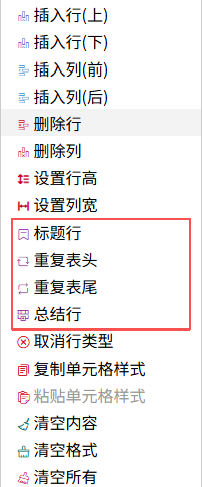 单元格属性面板